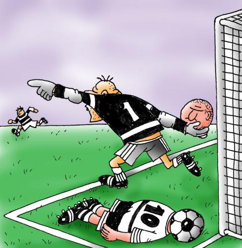 Cartoon: Head (medium) by Sergey Ermilov tagged head,football,soccer,sports