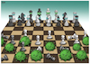 Cartoon: Coronavirus Chess Game (small) by miguelmorales tagged coronavirus,death,underdelevoped,countries,poverty,dead,crisis,poor
