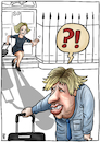 Cartoon: Liz Truss resigns (small) by miguelmorales tagged liz,truss,resigns,boris,jhonson,prime,minister,uk