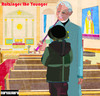 Cartoon: Ratzinger the Younger (small) by nerosunero tagged ratzinger,pope,abuse,children