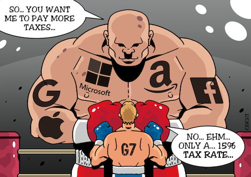 G7 vs big tech companies