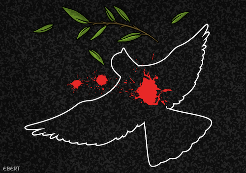 The dead Peace Dove