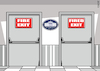 Fired exit