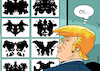 Cartoon: Psychological test (small) by Enrico Bertuccioli tagged trump,donaldtrump,venezuela,maduro,nicolasmaduro,oil,greed,money,economy,naturalresources,naturalresourcesexploitation,capitalism,colonialism,neocolonialism,imperialism,americanimperialism,power,control,newworldorder,political,politicalcartoon,politicalcartoons,editorialcartoon,editorialcartoons
