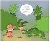 Cartoon: Crocodile Dumbie (small) by Tim Posern tagged urwald,krokodil,tourismus