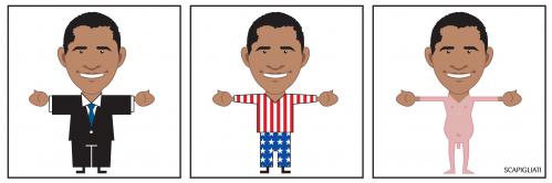 Cartoon: Barack Obama (medium) by Giuseppe Scapigliati tagged barack,obama