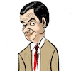 Cartoon: Mr. Bean (small) by caminante tagged comedian,actor