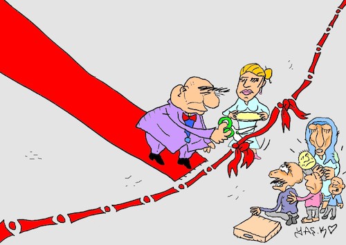 Cartoon: ambition (medium) by yasar kemal turan tagged ambition