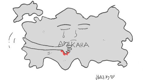 Cartoon: Ankara (medium) by yasar kemal turan tagged ankara