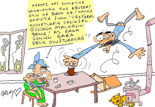 Cartoon: baba (medium) by yasar kemal turan tagged baba
