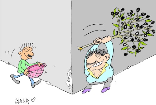 Cartoon: clean hearted (medium) by yasar kemal turan tagged clean,hearted