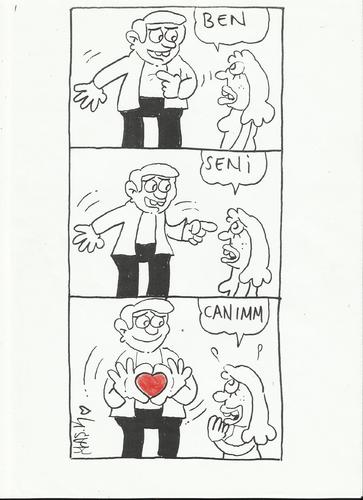 Cartoon: deaf (medium) by yasar kemal turan tagged deaf