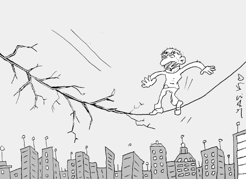Cartoon: earthquake (medium) by yasar kemal turan tagged earthquake