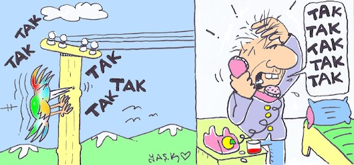Cartoon: emergency call (medium) by yasar kemal turan tagged emergency,call