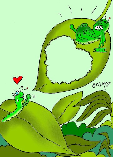 Cartoon: forgotten love (medium) by yasar kemal turan tagged forgotten,love