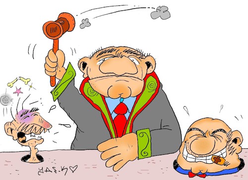 Cartoon: impaired judgment (medium) by yasar kemal turan tagged impaired,judgment