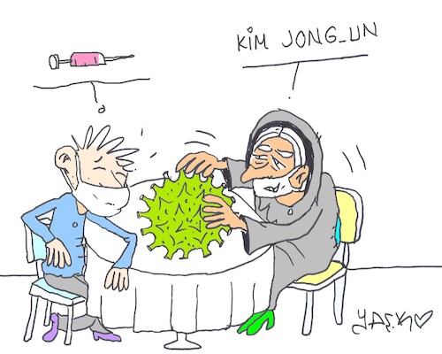 Cartoon: interesting (medium) by yasar kemal turan tagged interesting