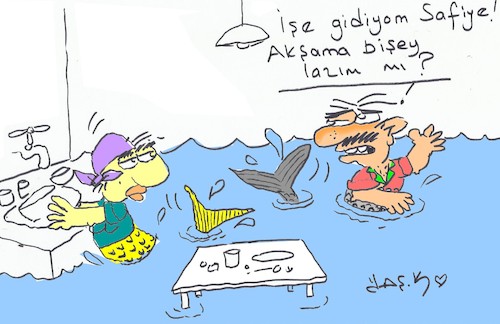 Cartoon: Istanbul (medium) by yasar kemal turan tagged istanbul