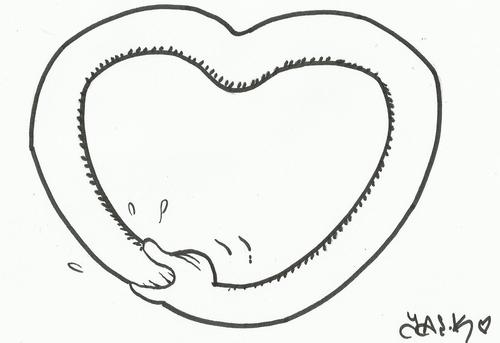 Cartoon: love (medium) by yasar kemal turan tagged love