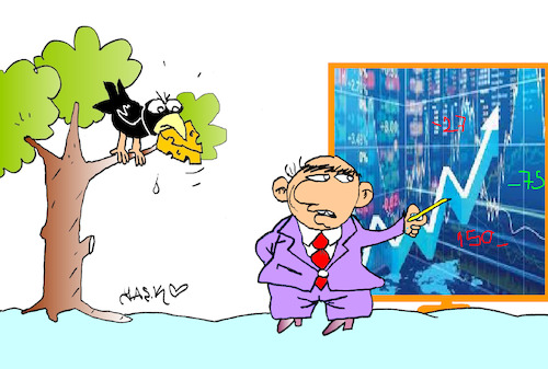 Cartoon: lump sum (medium) by yasar kemal turan tagged lump,sum