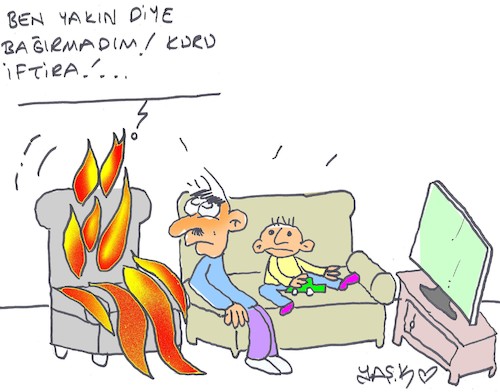 Cartoon: malicious (medium) by yasar kemal turan tagged malicious