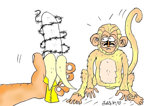 Cartoon: Nuremberg Zoo (medium) by yasar kemal turan tagged nuremberg,zoo