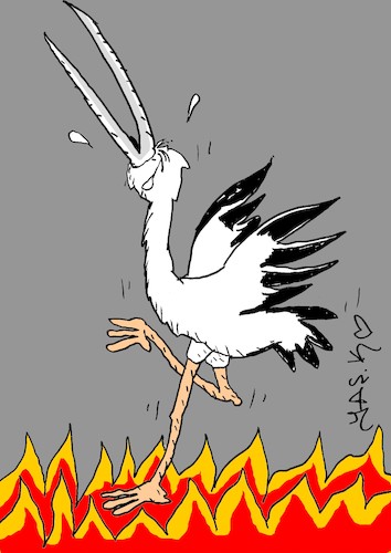 Cartoon: people s irresponsibility (medium) by yasar kemal turan tagged people,irresponsibility