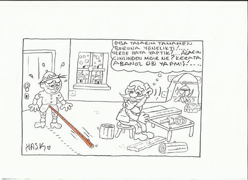 Cartoon: pinokyo (medium) by yasar kemal turan tagged pinokyo
