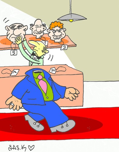 Cartoon: reception (medium) by yasar kemal turan tagged reception