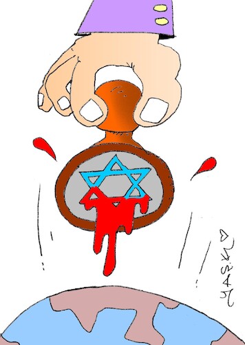 Cartoon: revengeful (medium) by yasar kemal turan tagged revengeful