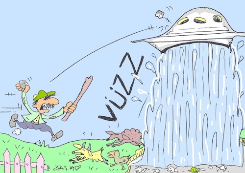 Cartoon: scientific research (medium) by yasar kemal turan tagged scientific,research
