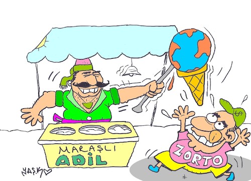 Cartoon: spoiled (medium) by yasar kemal turan tagged spoiled
