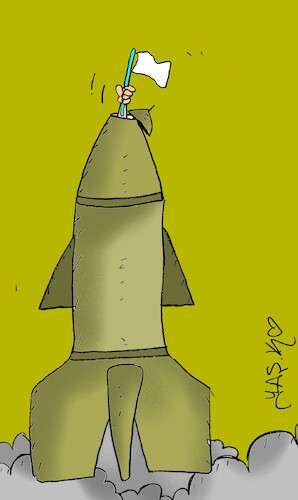 Cartoon: suddenly (medium) by yasar kemal turan tagged suddenly
