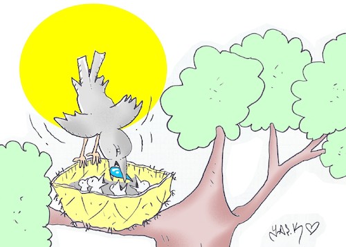 Cartoon: sustenance (medium) by yasar kemal turan tagged sustenance