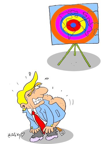 Cartoon: target 12 (medium) by yasar kemal turan tagged target,12