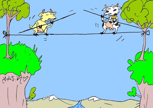 Cartoon: the story gets harder (medium) by yasar kemal turan tagged the,story,gets,harder