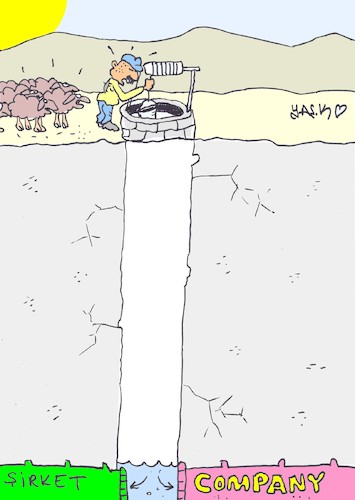Cartoon: thieves (medium) by yasar kemal turan tagged thieves