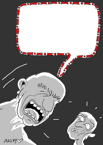 Cartoon: vile dominion (medium) by yasar kemal turan tagged vile,dominion