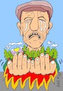 Cartoon: ah (small) by yasar kemal turan tagged ah