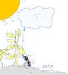 Cartoon: ant s thirst (small) by yasar kemal turan tagged ant,thirst