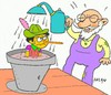 Cartoon: aqueous joke (small) by yasar kemal turan tagged aqueous,joke