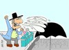 Cartoon: avoid-politician (small) by yasar kemal turan tagged avoid,politician,changeling,policy,oration