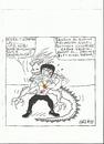 Cartoon: bruce lee (small) by yasar kemal turan tagged bruce,lee