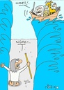 Cartoon: coincidence (small) by yasar kemal turan tagged coincidence noah moses