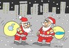 Cartoon: consumption frenzy (small) by yasar kemal turan tagged consumption frenzy
