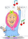 Cartoon: Dilber Ay (small) by yasar kemal turan tagged dilber,ay