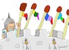 Cartoon: don t play with fire (small) by yasar kemal turan tagged don,play,with,fire