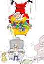 Cartoon: empty full (small) by yasar kemal turan tagged empty,full