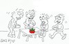 Cartoon: Expensive tomato (small) by yasar kemal turan tagged expensive,tomato