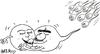 Cartoon: foreplay (small) by yasar kemal turan tagged foreplay